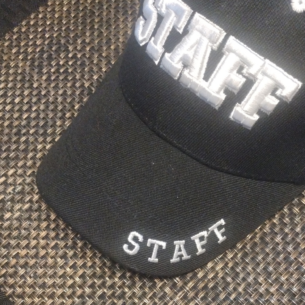 Black STAFF Cap - Picture 4 of 5